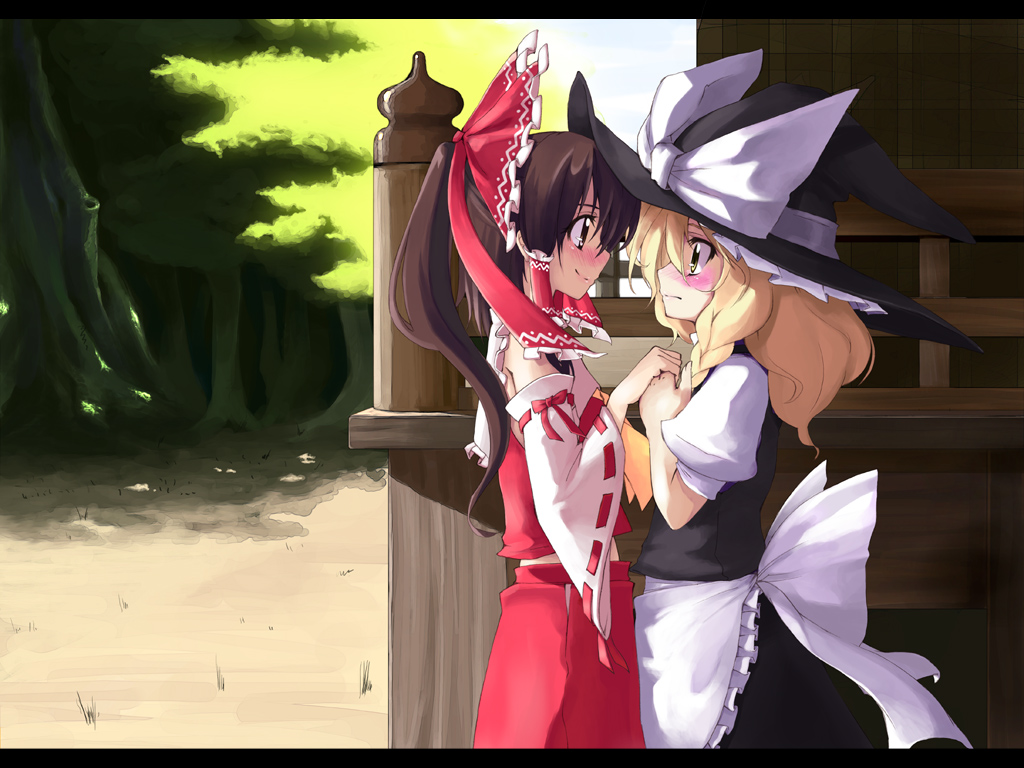 Reimu &amp; Marisa Wallpaper Collection page 8 full