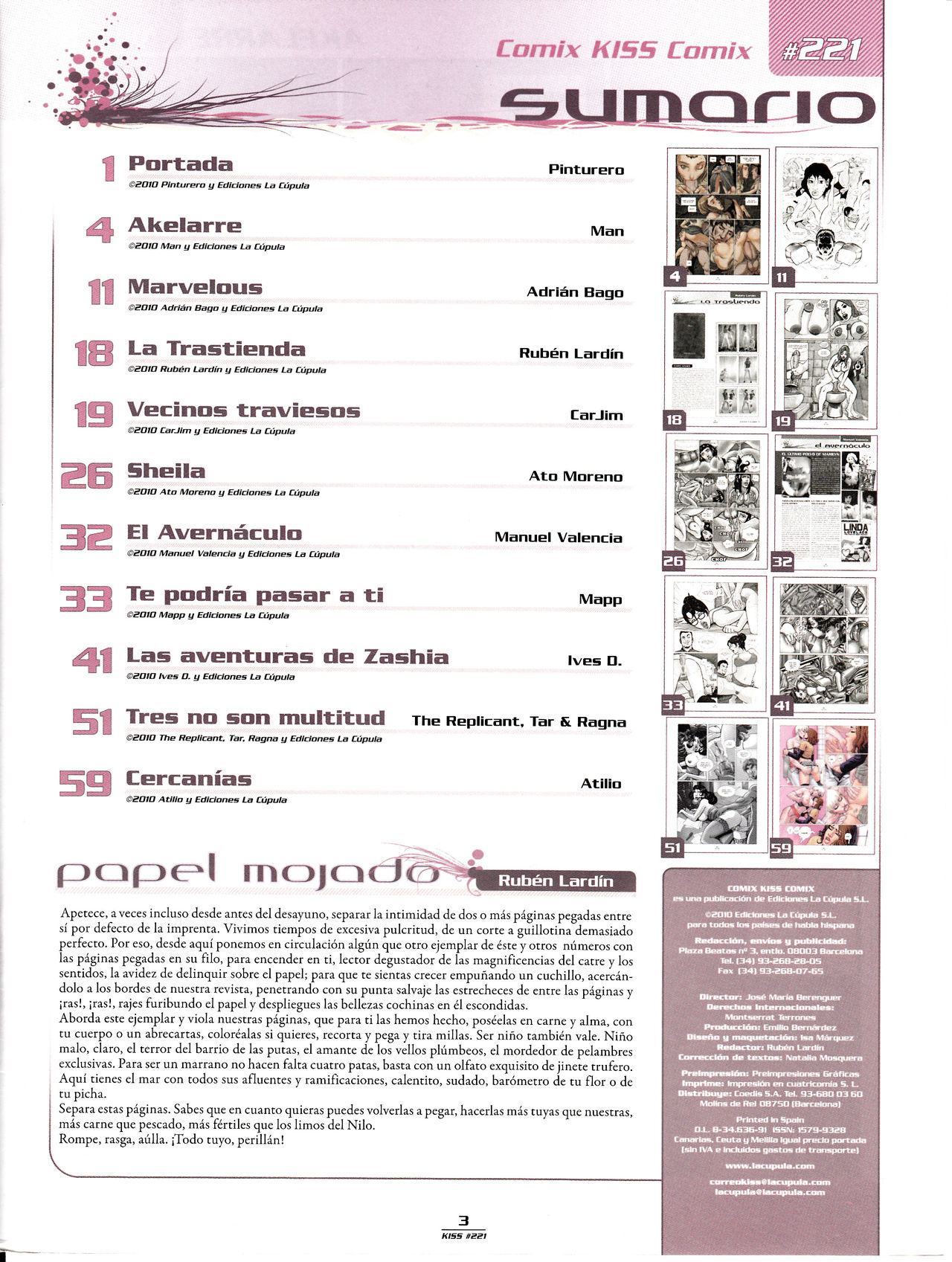 Kiss Comix 221 page 2 full