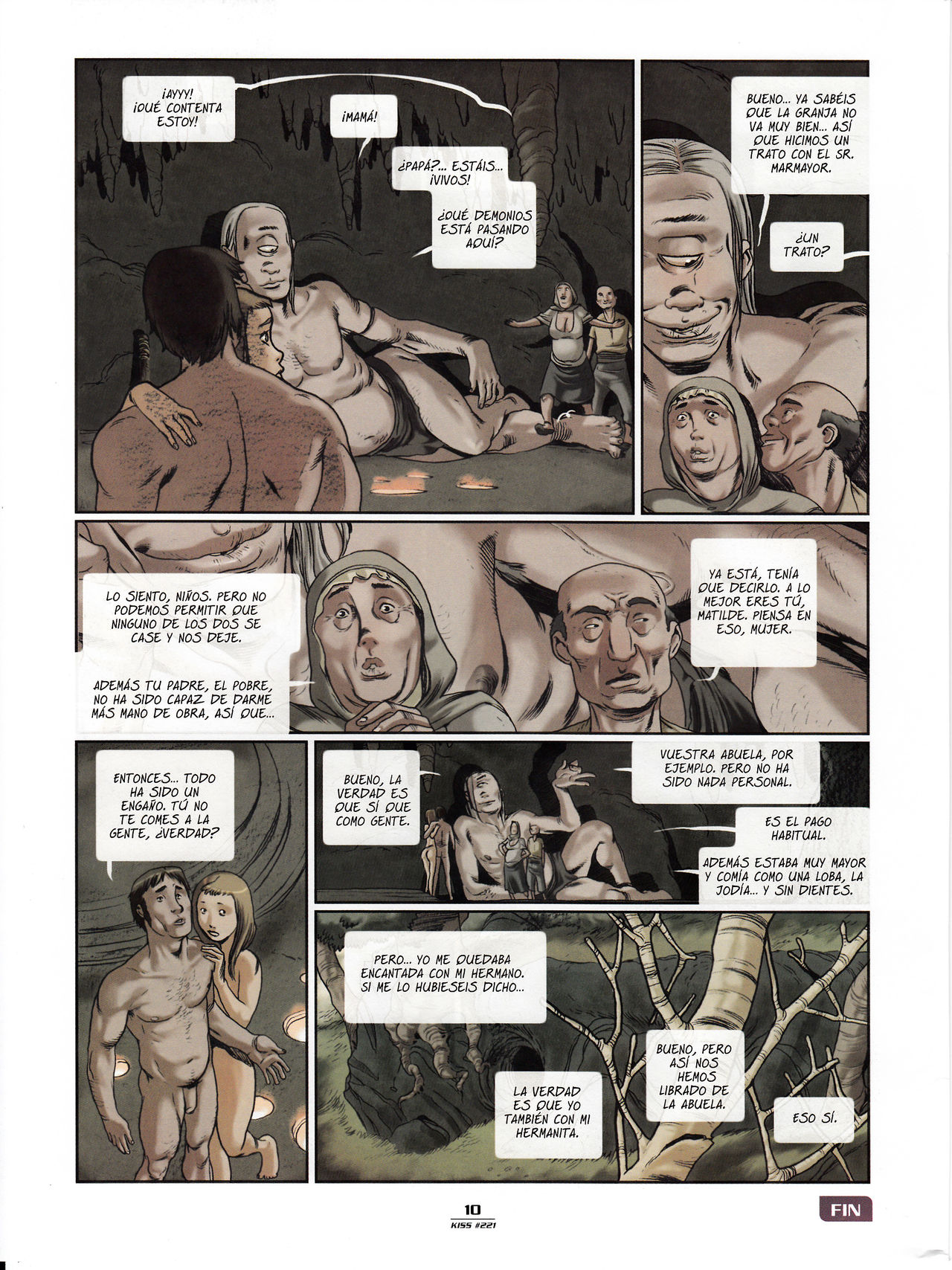 Kiss Comix 221 page 9 full