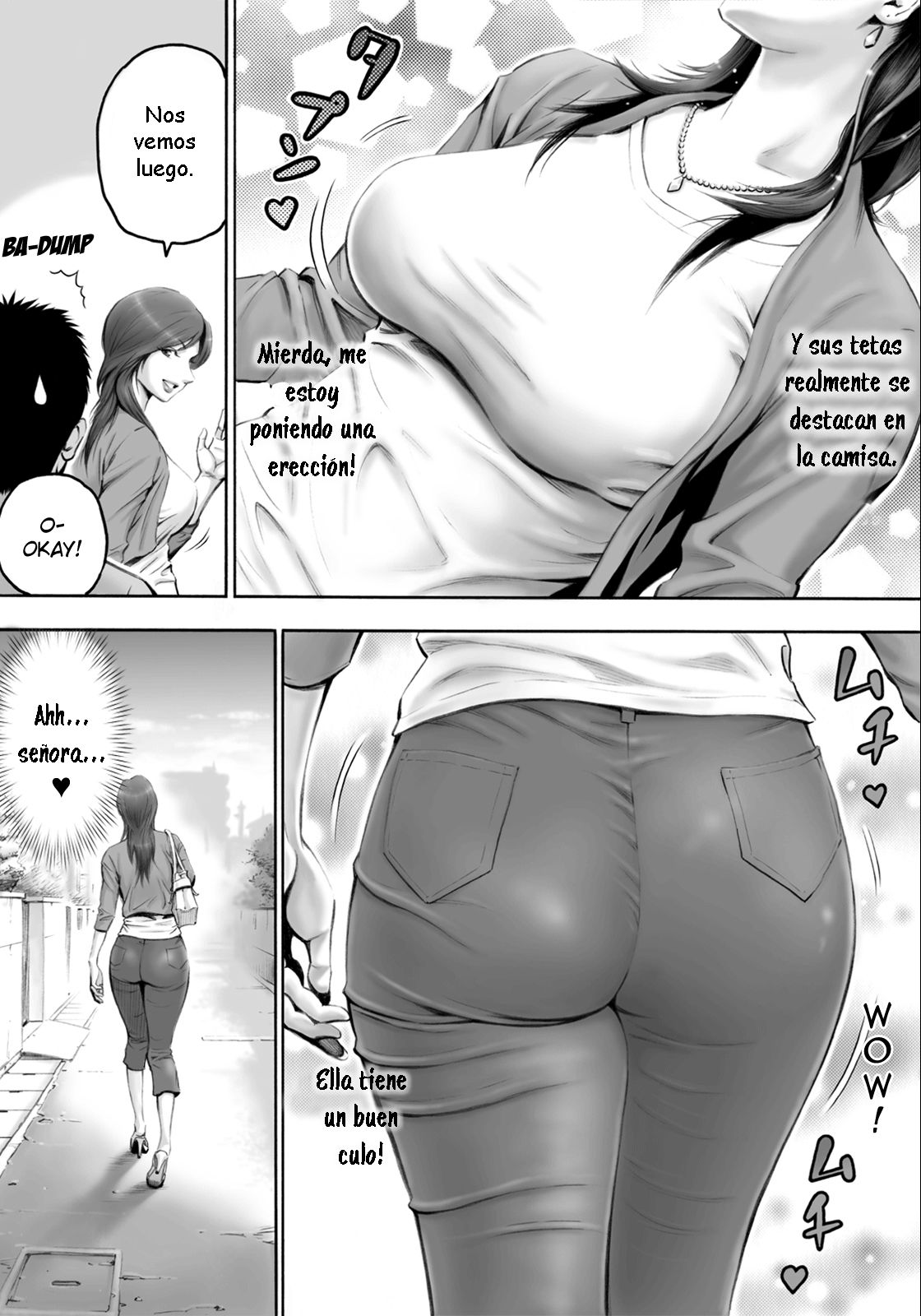 Akogare no Kinjo no Oba-san ni Nengan no Tanetsuke page 3 full