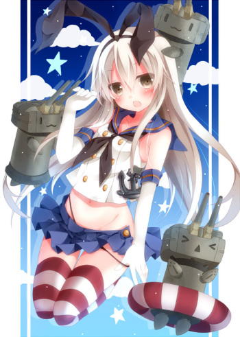 Shimakaze cute images cover