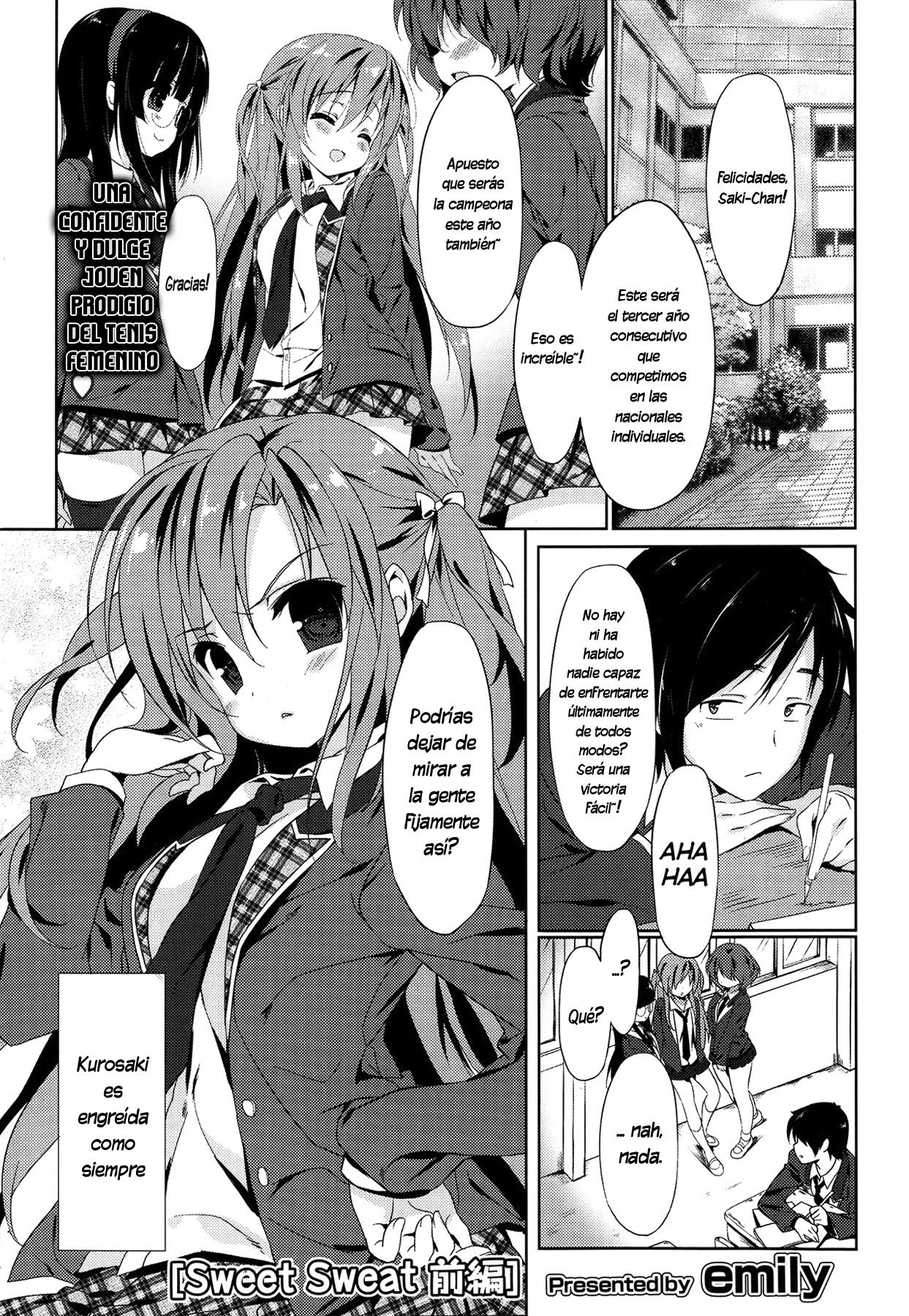 Sweet Sweat | Dulce Sudor Ch. 1-2 page 1 full