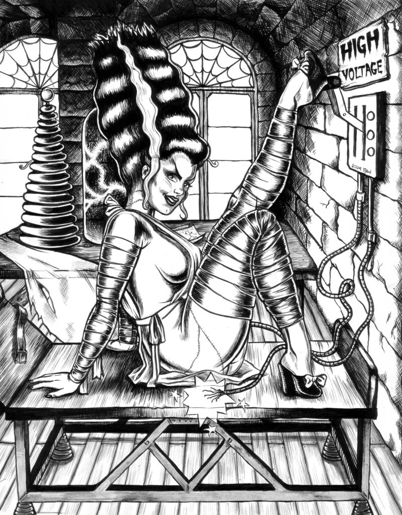 Bride of Frankenstein page 6 full