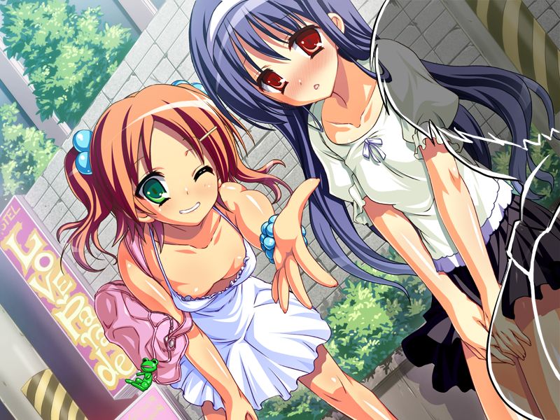 Dosukebe Bitch na Enkou Marugakusei no Sex Zanmai Natsuyasumi ~Akari &amp; Yukino~ page 10 full