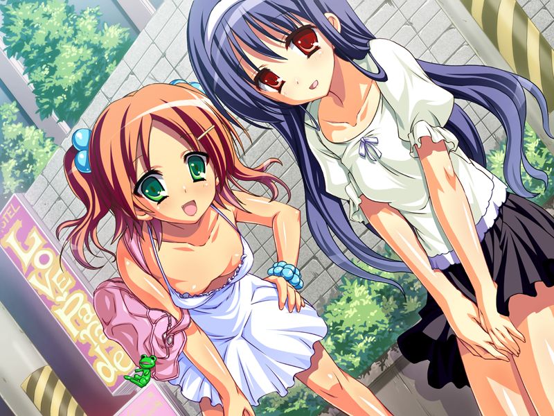 Dosukebe Bitch na Enkou Marugakusei no Sex Zanmai Natsuyasumi ~Akari &amp; Yukino~ page 3 full