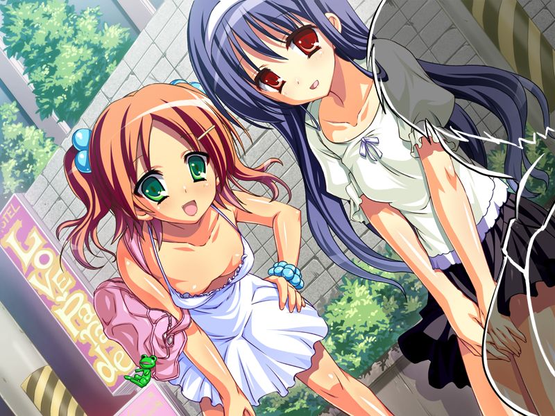 Dosukebe Bitch na Enkou Marugakusei no Sex Zanmai Natsuyasumi ~Akari &amp; Yukino~ page 6 full