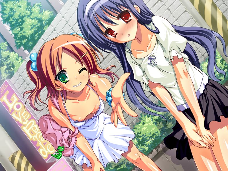 Dosukebe Bitch na Enkou Marugakusei no Sex Zanmai Natsuyasumi ~Akari &amp; Yukino~ page 7 full