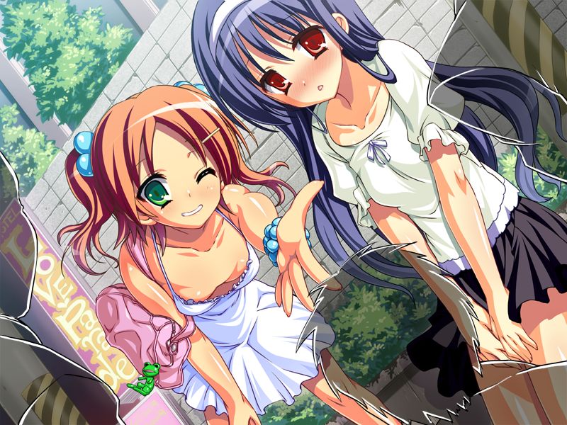 Dosukebe Bitch na Enkou Marugakusei no Sex Zanmai Natsuyasumi ~Akari &amp; Yukino~ page 8 full