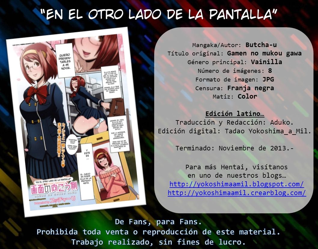 Gamen no Mukou Gawa | En el Otro Lado de la Pantalla page 9 full