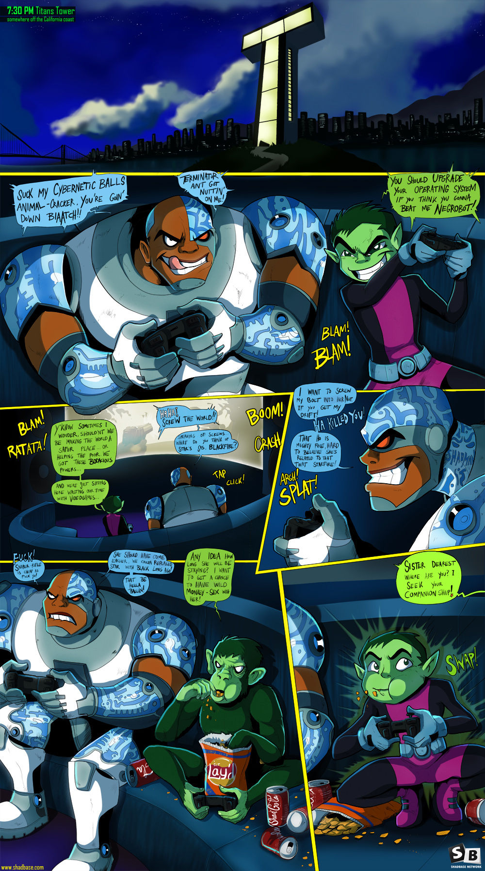 Teen Titans Go! Fuck page 3 full