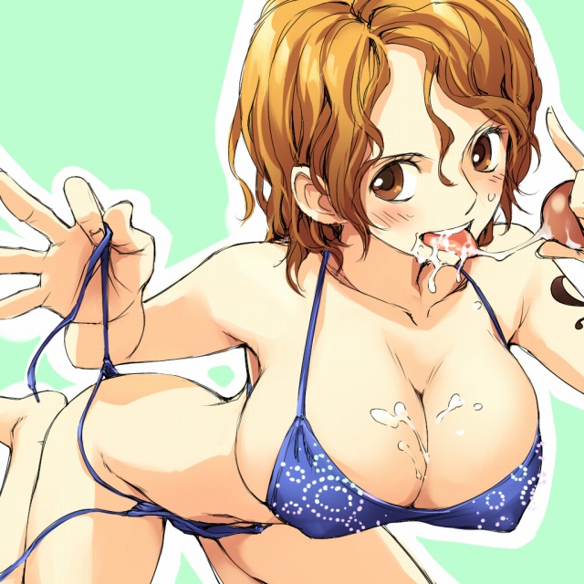 Nami &amp; Nico Robin Facial CUMPILATION!! page 6 full
