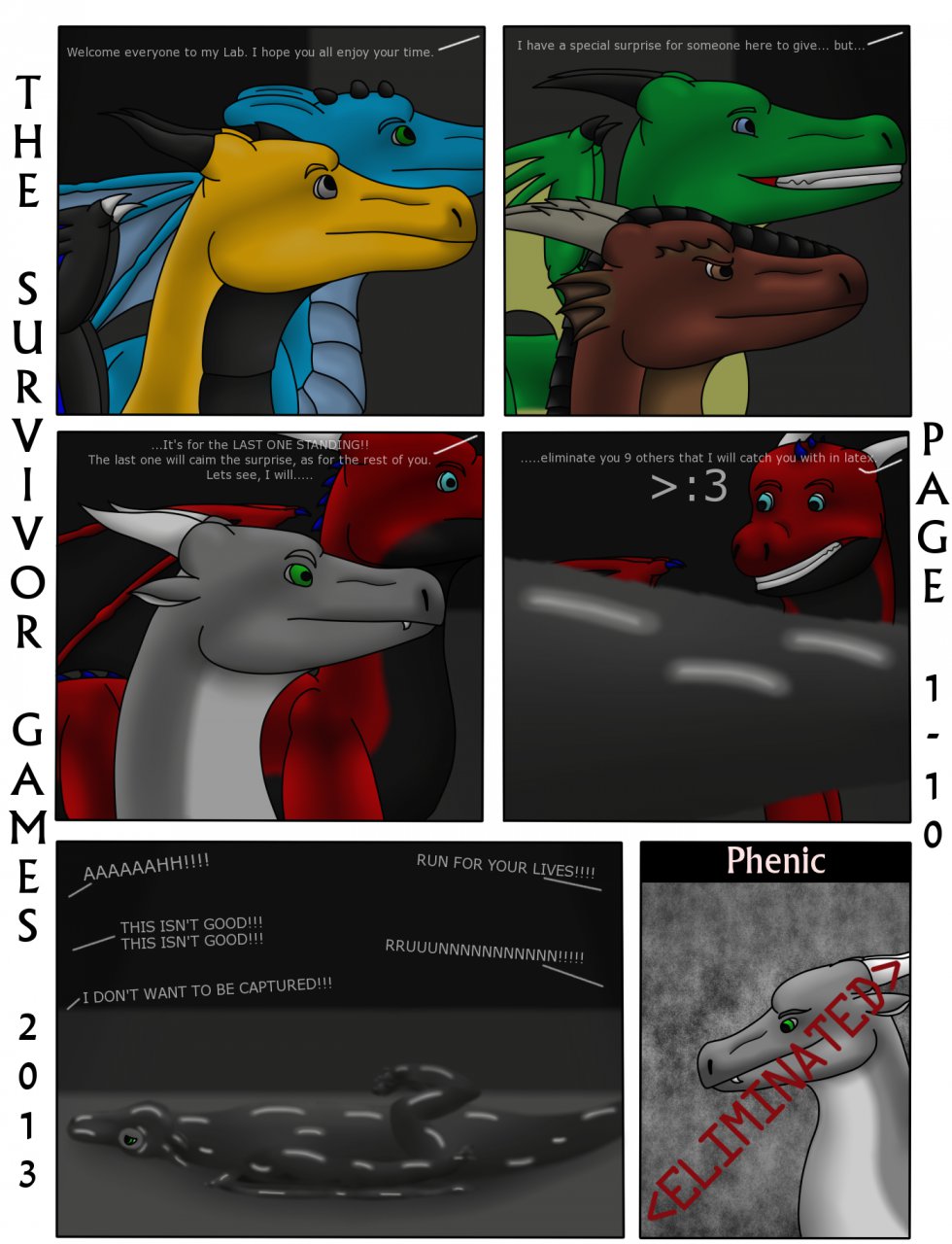 The Survivor Games page 1 full
