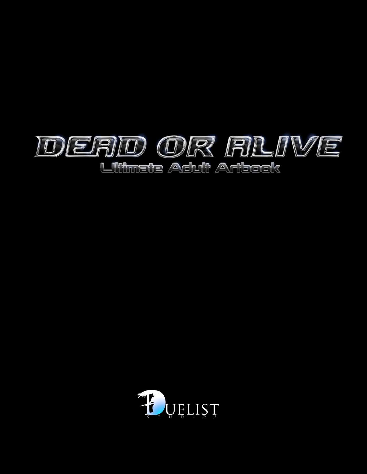 Dead or Alive Ultimate Adult Artbook page 2 full