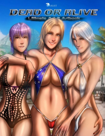 Dead or Alive Ultimate Adult Artbook cover