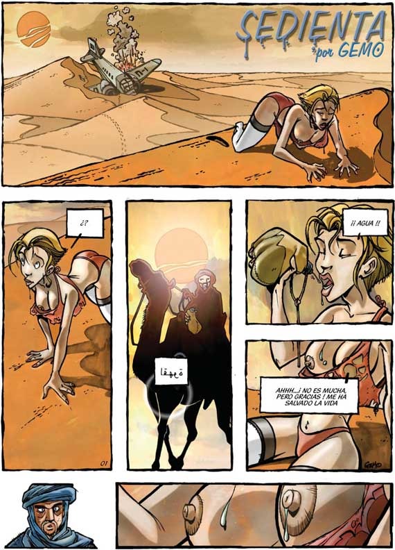 El Jueves - Pencomix - Sedienta page 2 full
