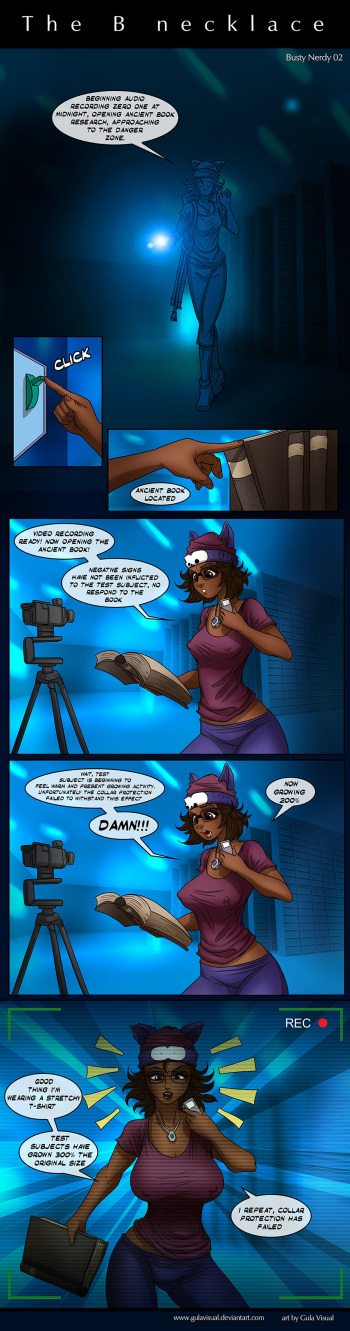 Busty Nerd 2 - The B Necklace cover