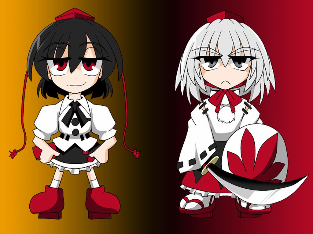 Aya &amp; Momiji Wallpaper Collection page 3 full