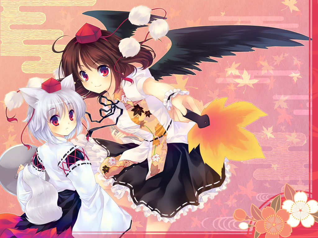 Aya &amp; Momiji Wallpaper Collection page 5 full