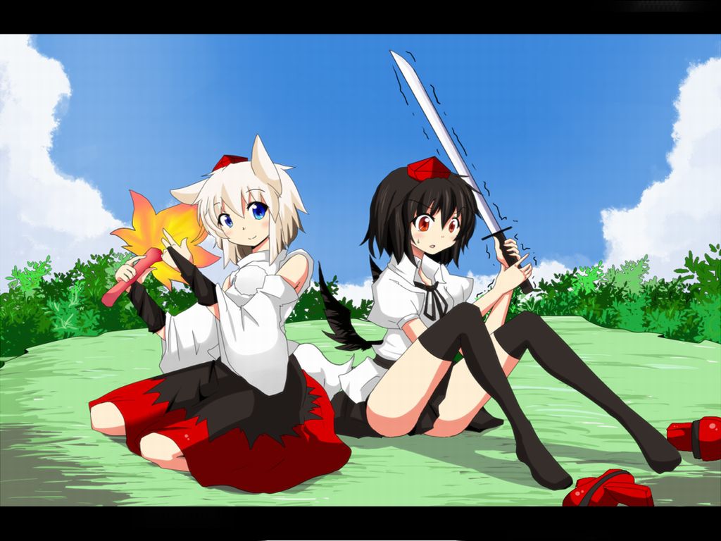 Aya &amp; Momiji Wallpaper Collection page 6 full