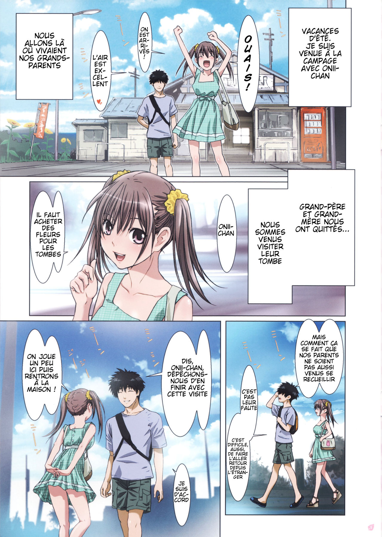 Ma petite soeur est ma petite amie - Souvenirs d'avec onii-chan - page 3 full