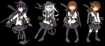 kan colle 第六驅逐艦隊 cover