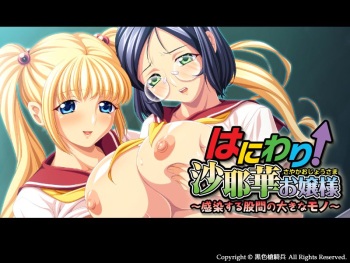 Haniwari! Sayaka-ojousama - Kansen suru Kokan no Ooki na Mono cover