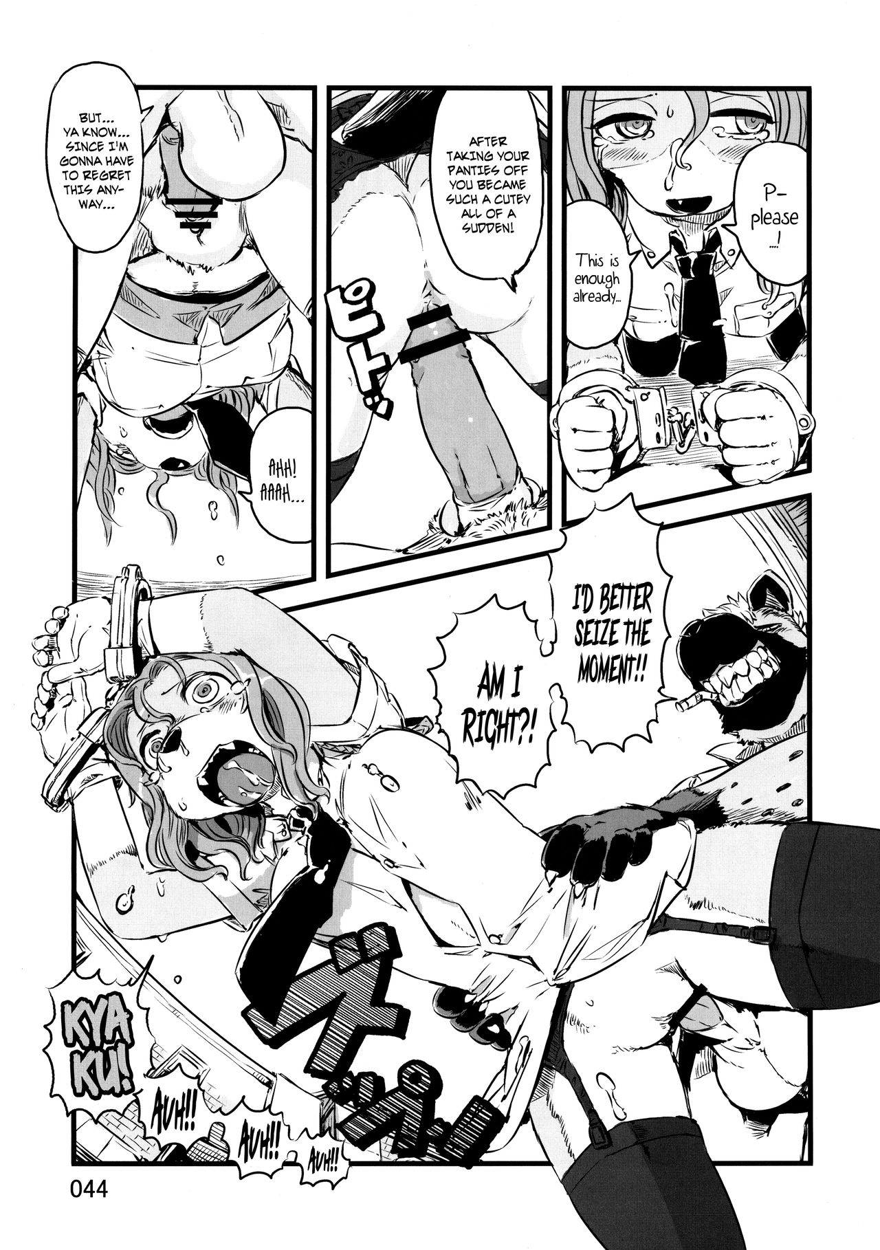 Miss Doggie vs. The Stench of Crime!! page 4 full