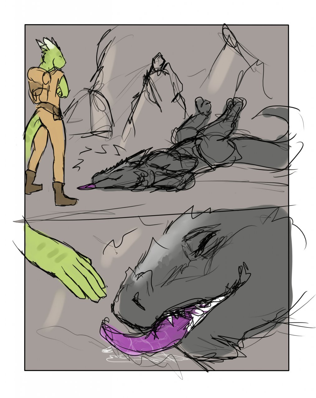 Dragon Visits page 3 full