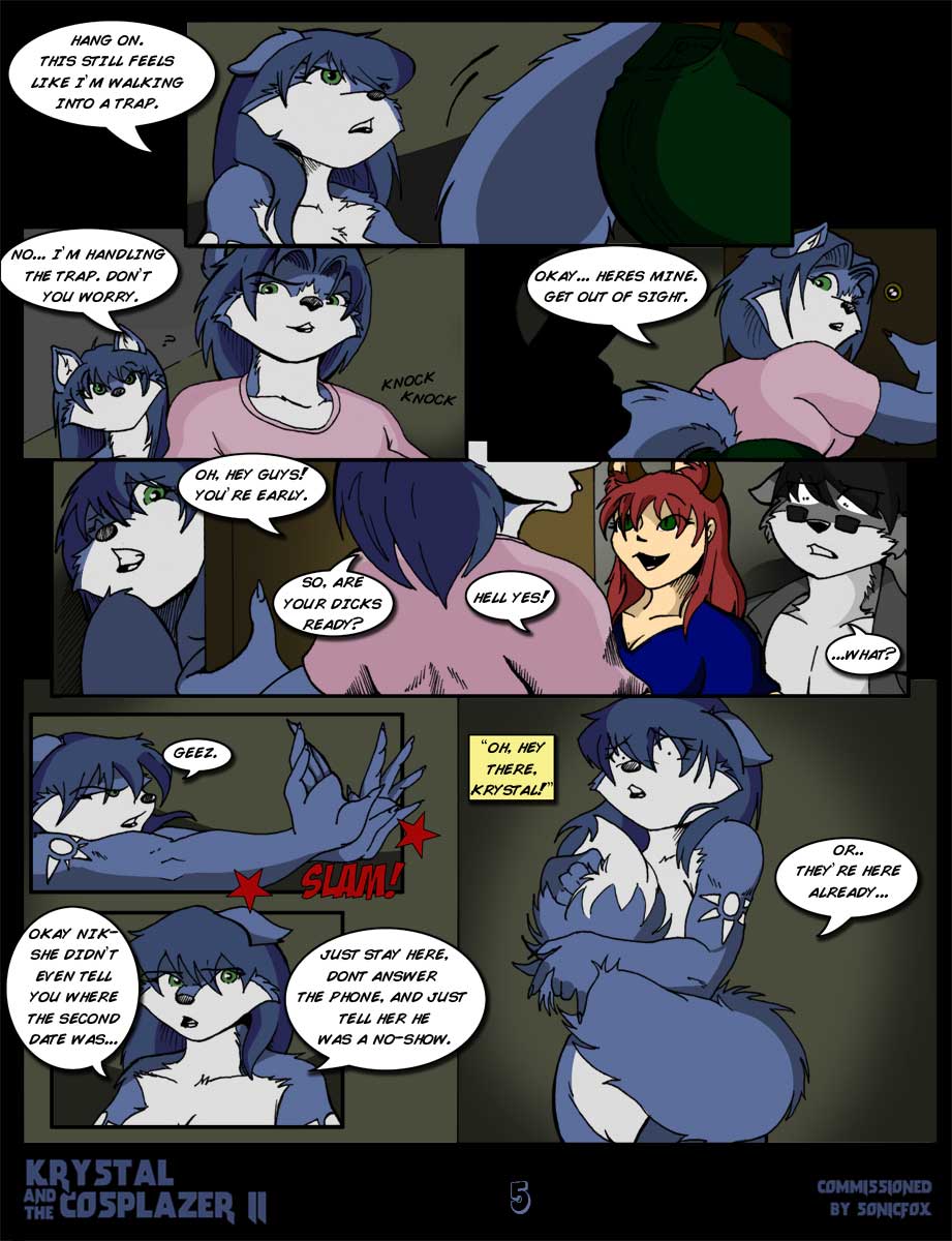 Krystal and the Cosplazer 2 page 5 full