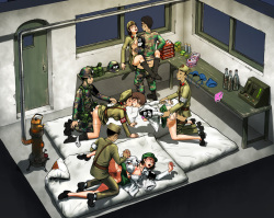 prison for servicewoman CG 001【Korea】