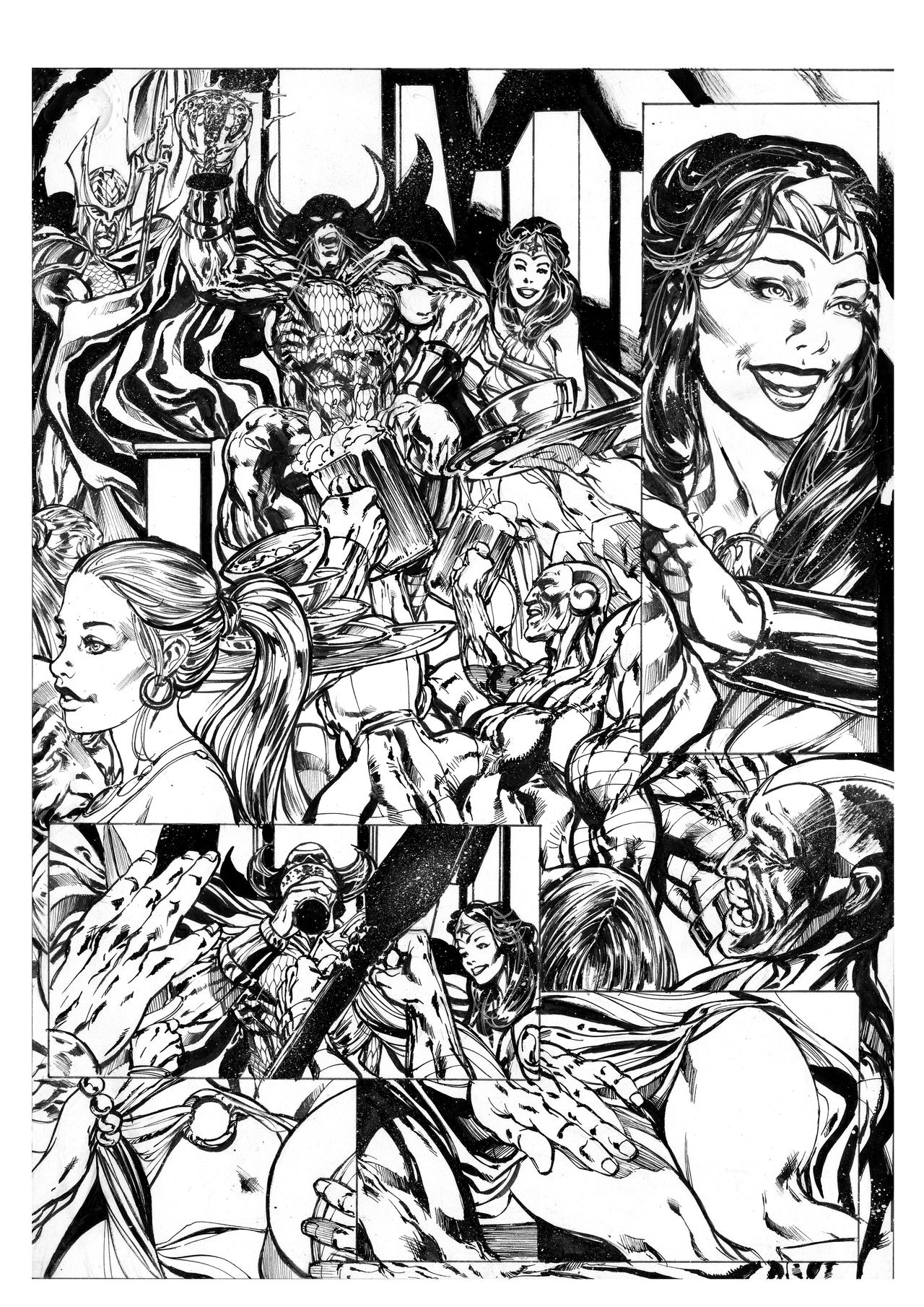 Wonder Woman vs Warlord Part 3 page 1 full