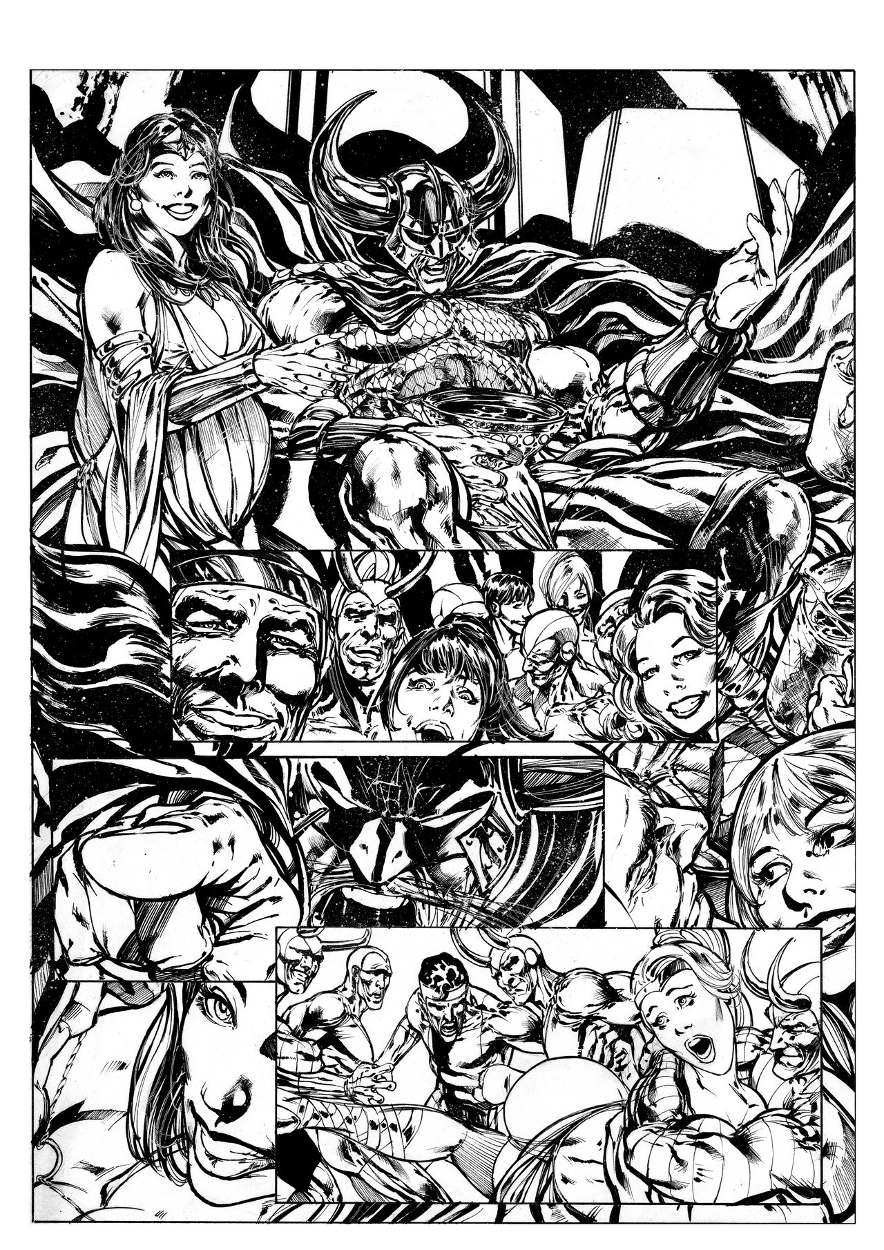 Wonder Woman vs Warlord Part 3 page 2 full