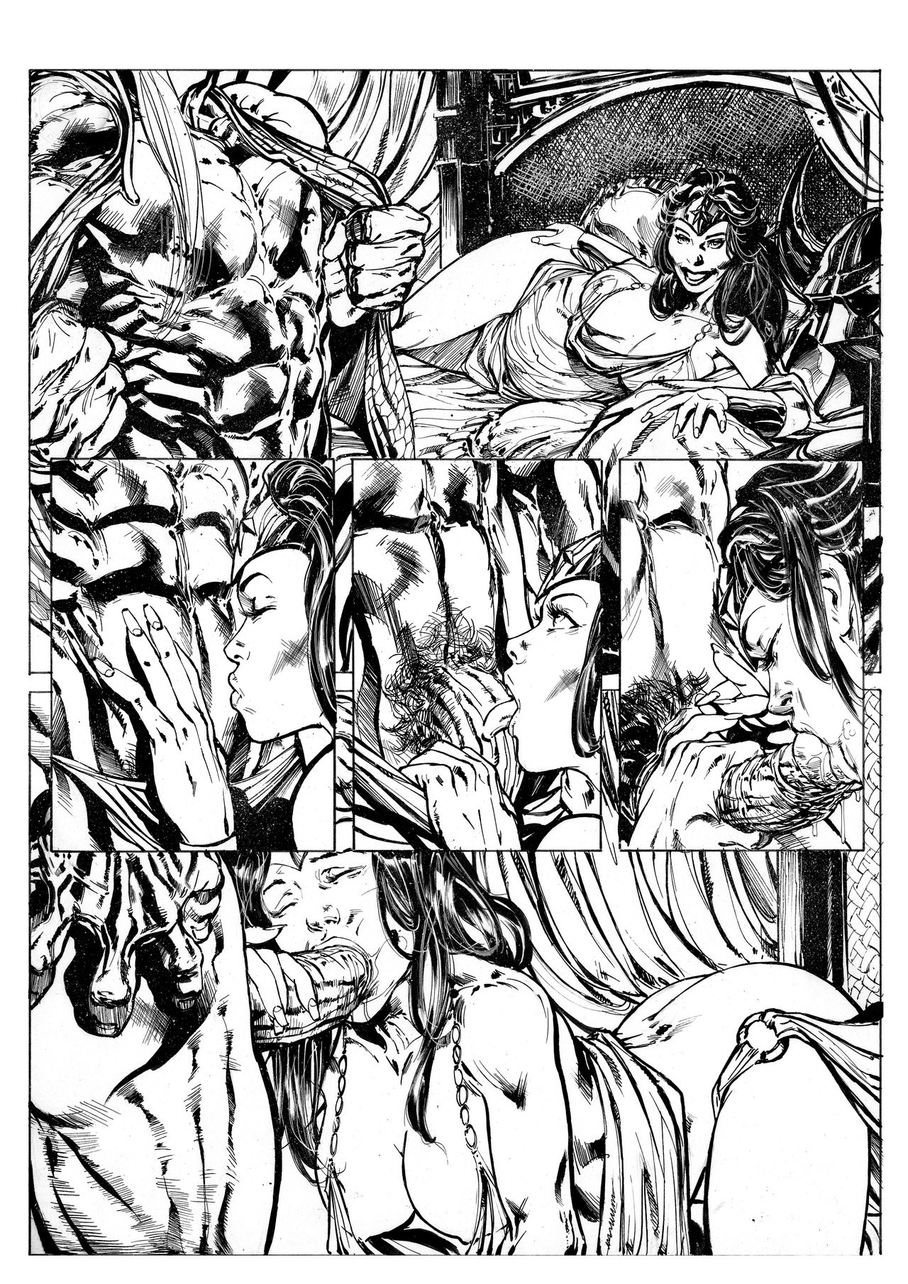 Wonder Woman vs Warlord Part 3 page 4 full