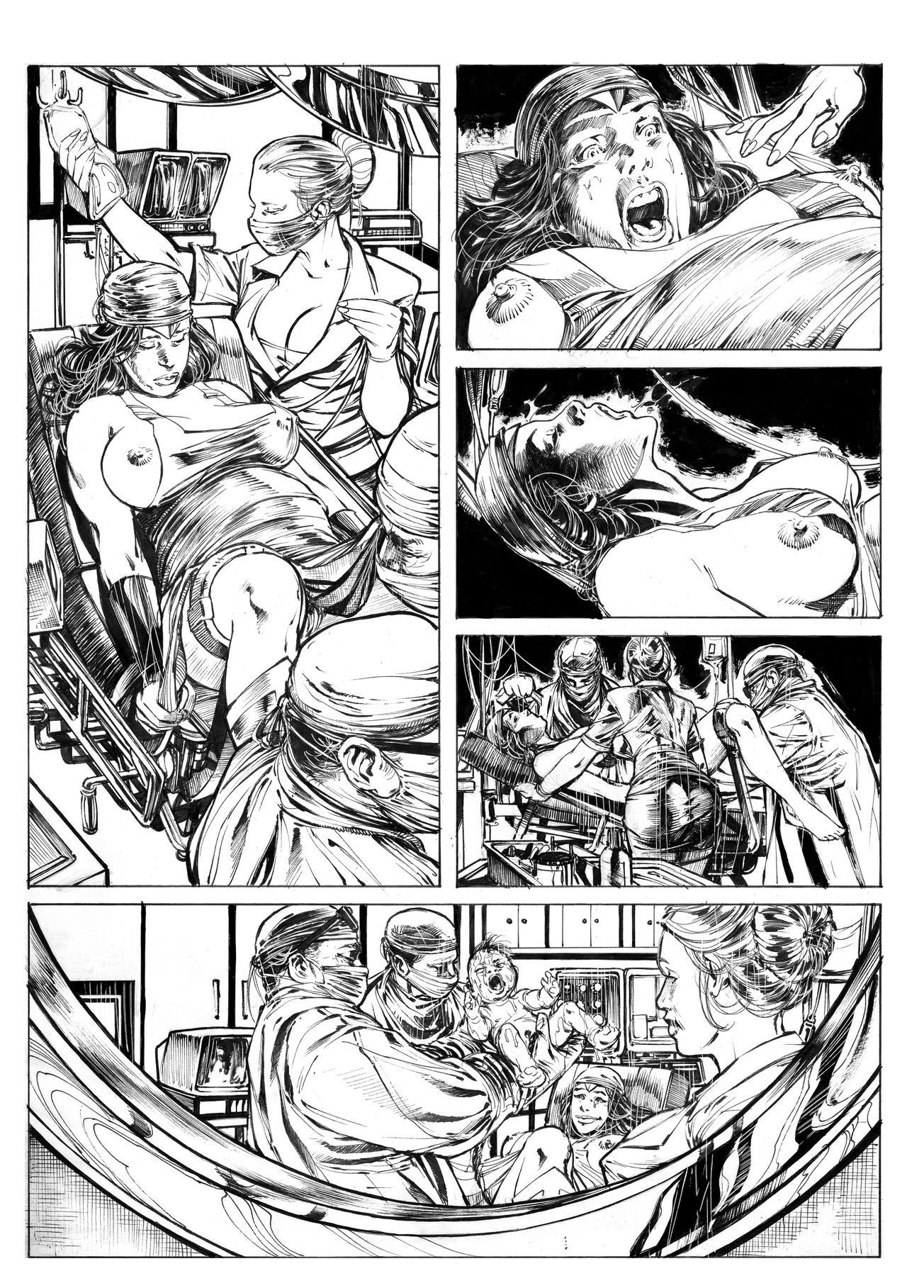 Wonder Woman vs Warlord Part 3 page 6 full