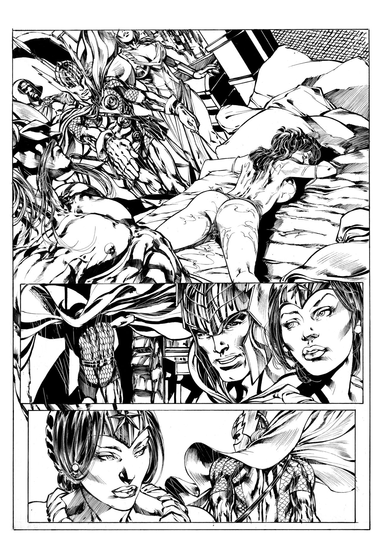 Wonder Woman vs Warlord Part 3 page 9 full