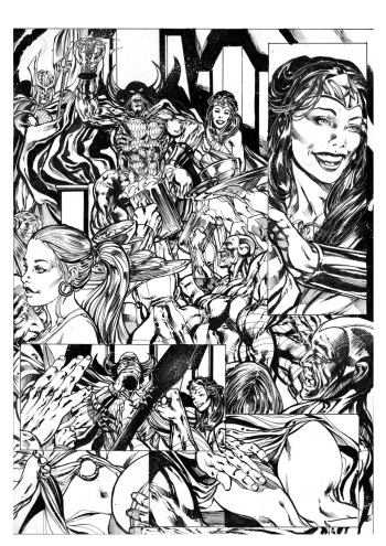 Wonder Woman vs Warlord Part 3 cover
