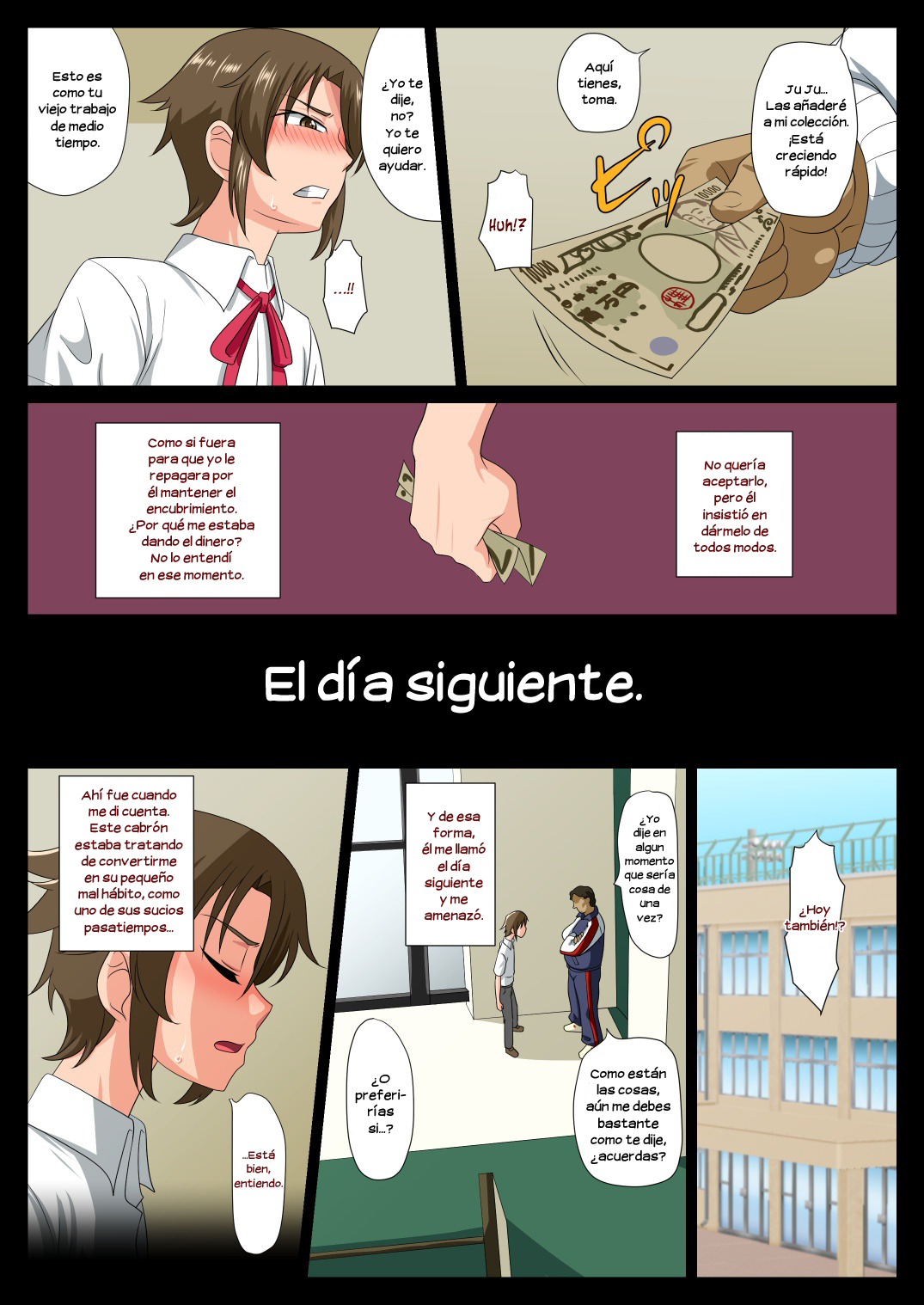 Kyousei Jyosou Enkou | El Travestismo Forzado del Chico Prostituto page 9 full