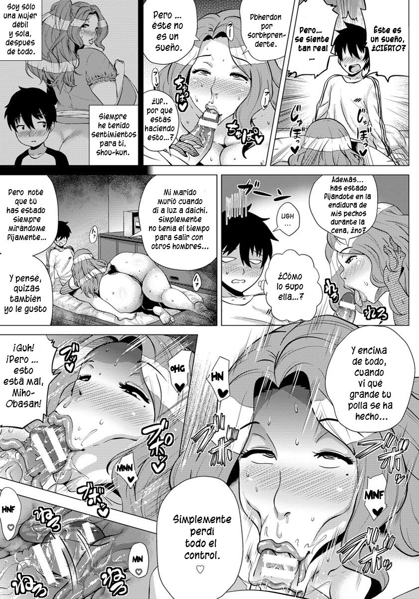 Miboujin ~Tomo Haha no Yuuwaku~ | La viuda page 5 full