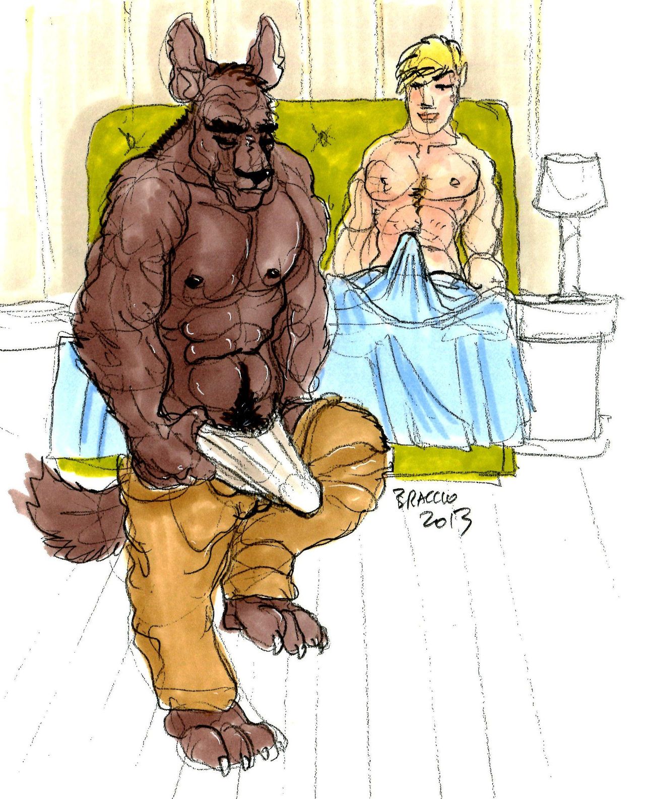 dogman and human page 9 full