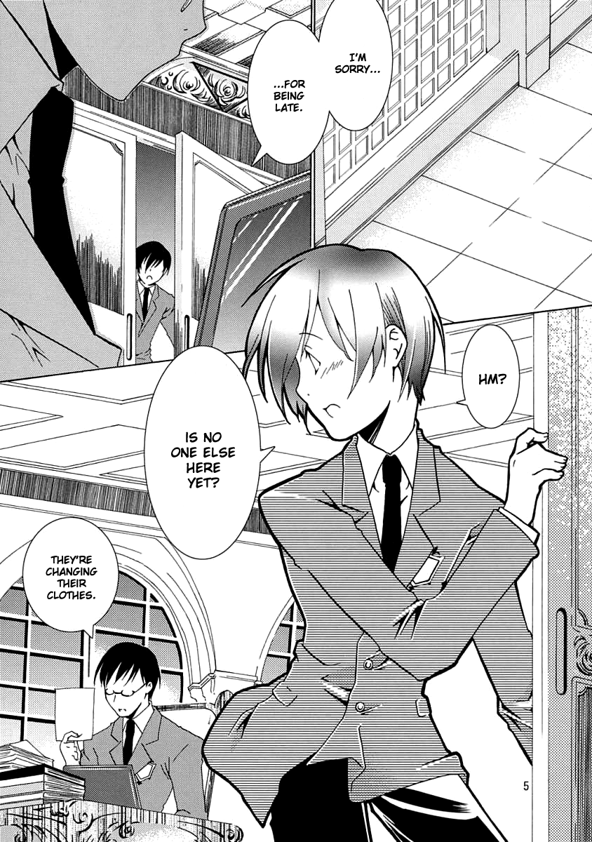 Host-bu no Ohime-sama wa Warui Mahou Tsukai ni Damasareru | The Host Club Princess is Tricked by an Evil Sorcerer. page 4 full