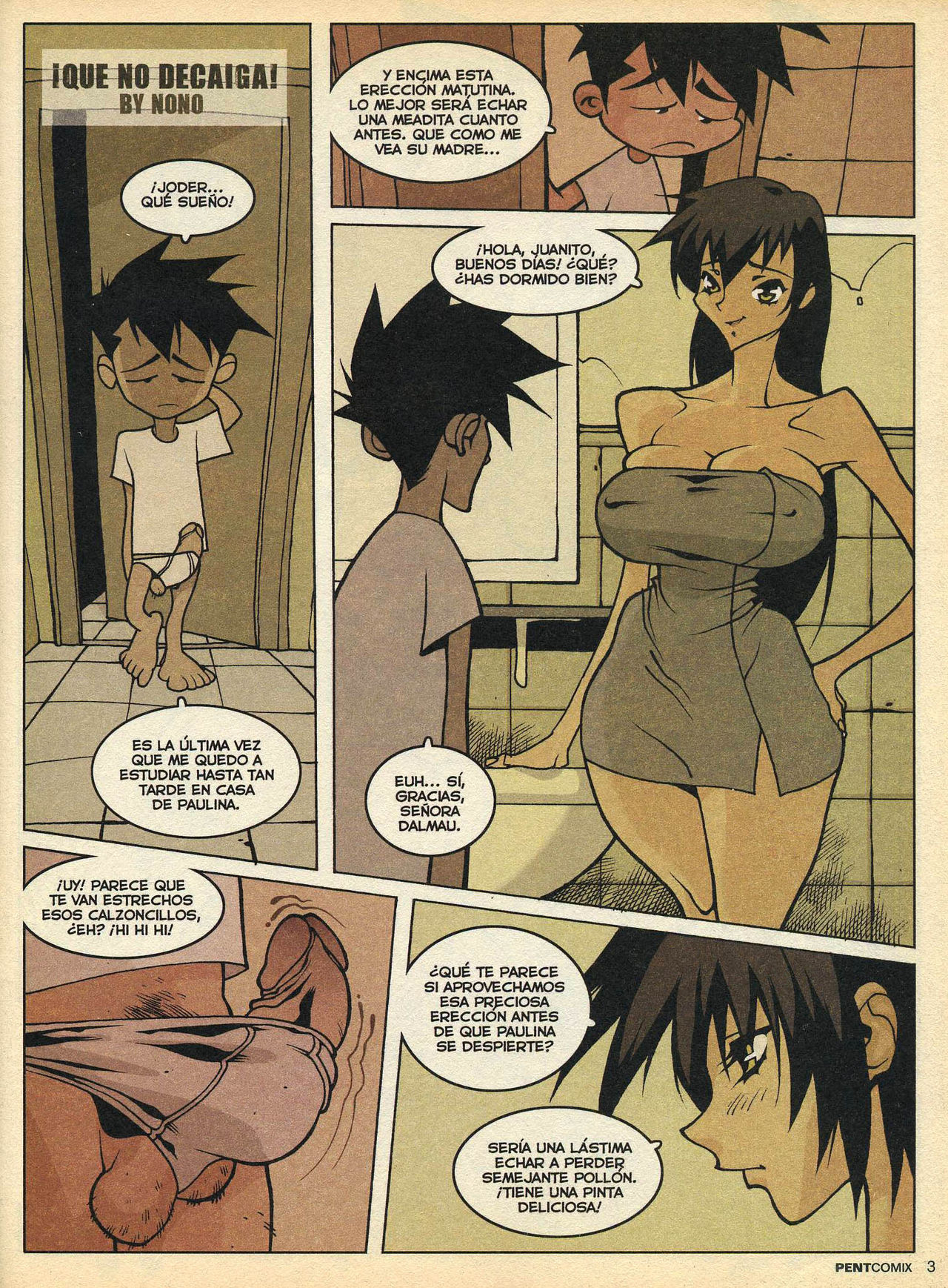 Penthouse Comix 57 page 3 full