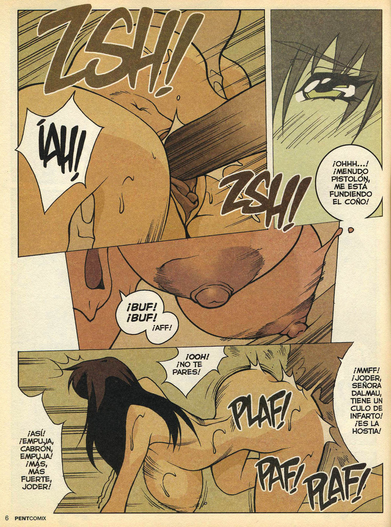 Penthouse Comix 57 page 6 full