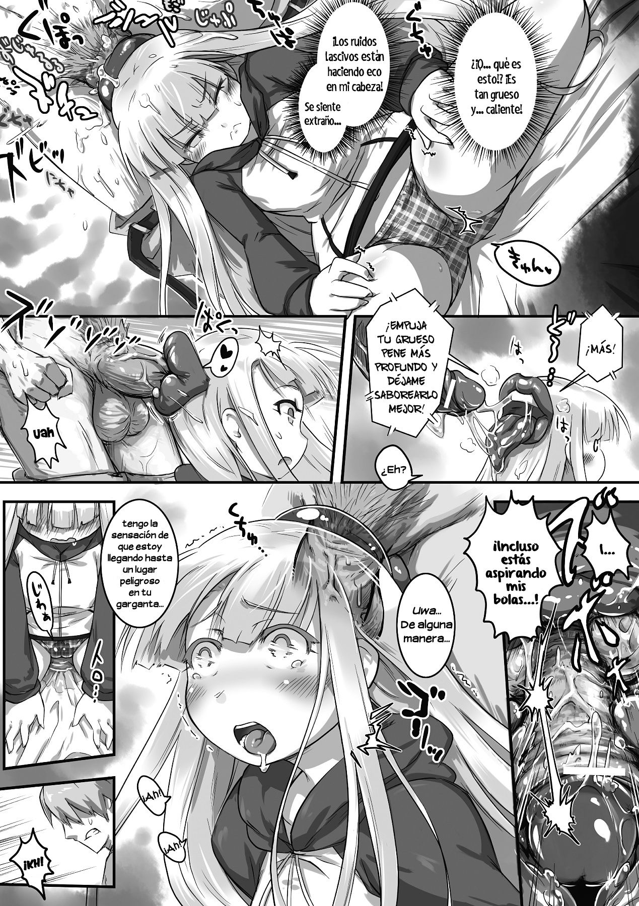 La mujer de dos bocas y el hombre del pene gigante page 5 full