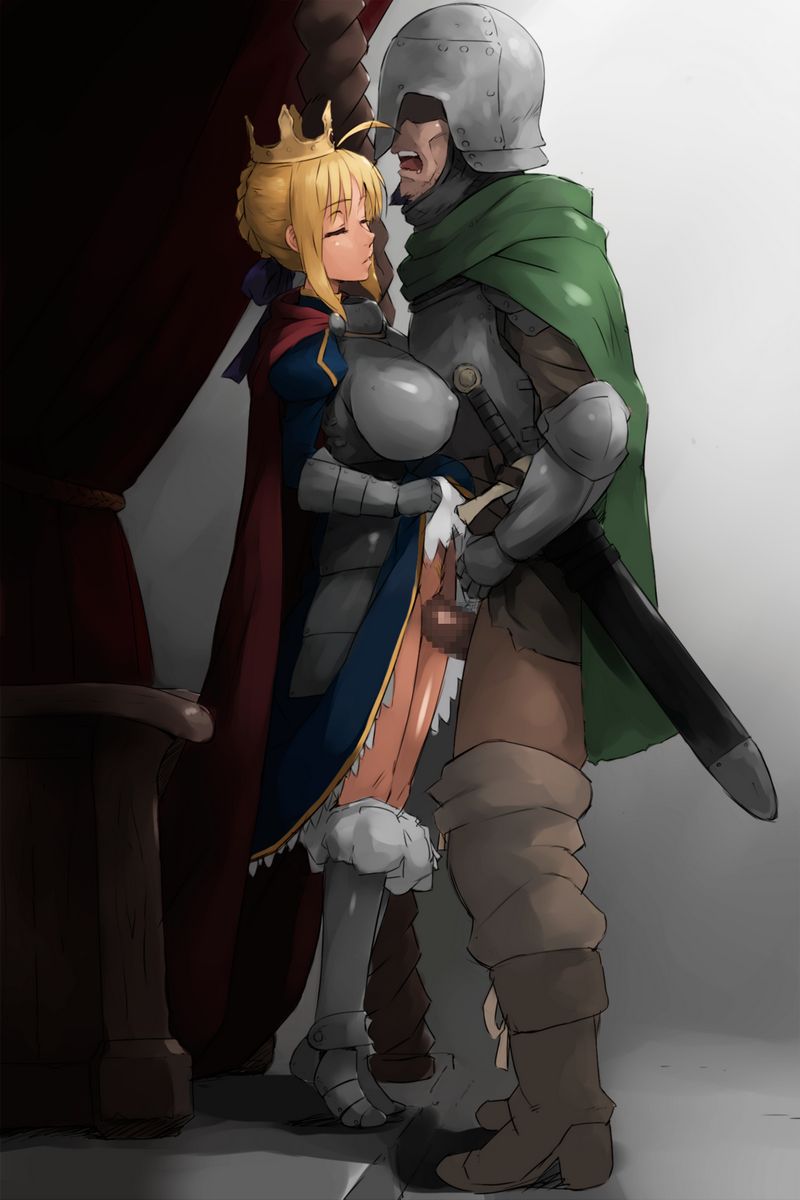 Shuudan Haramashi Yuuhei Shussan Bakunyuu Fate Saber  | The Huge Breasted King Arthur page 3 full