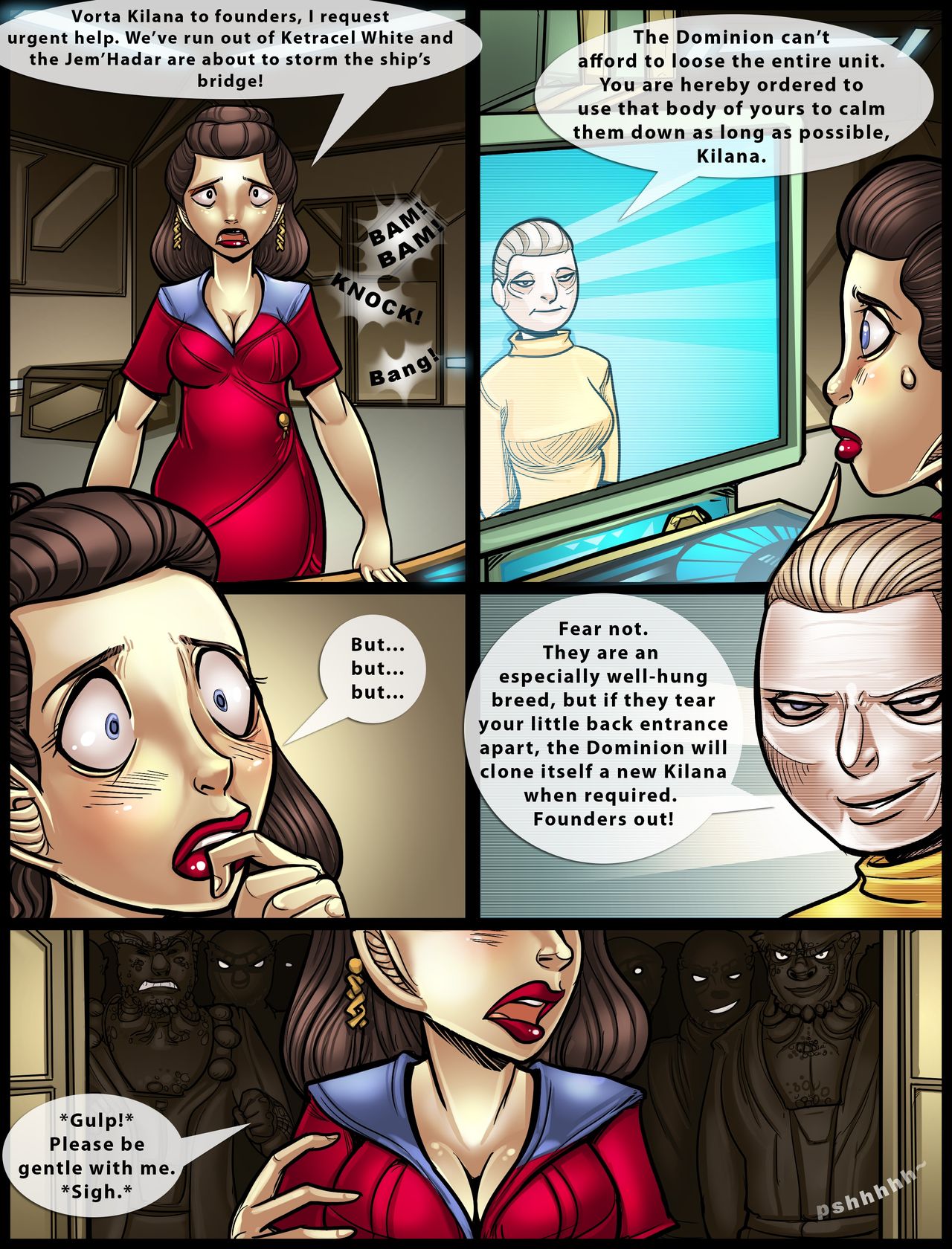 Star Trek - Deep Space Nine : The Ship - Epilogue page 1 full