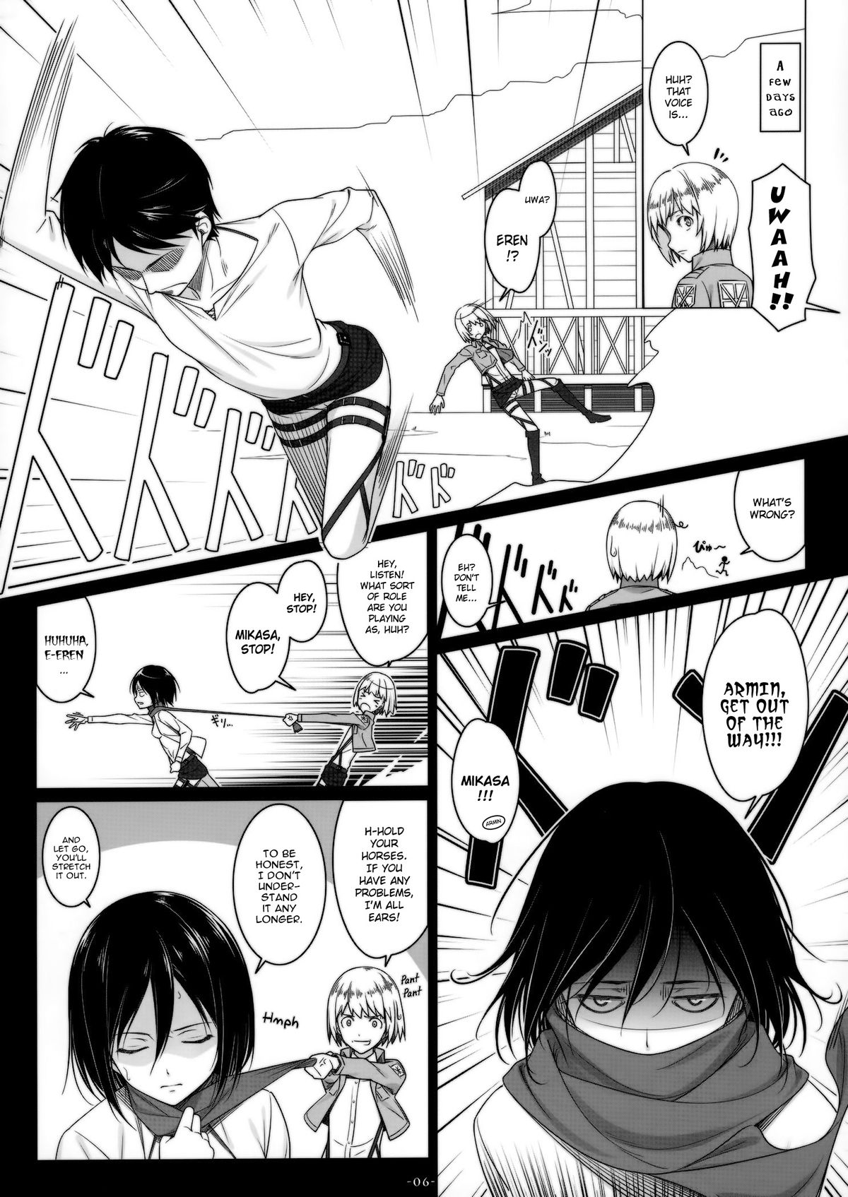 ATTACK ON MIKASA page 5 full