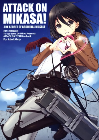 ATTACK ON MIKASA cover