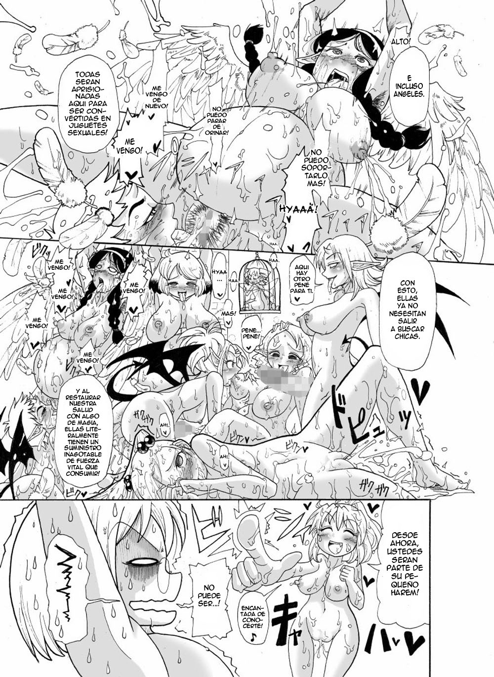 Kankin Tairankou!! Succubus no Kan | Orgy in captivity!! House of Succubus page 10 full