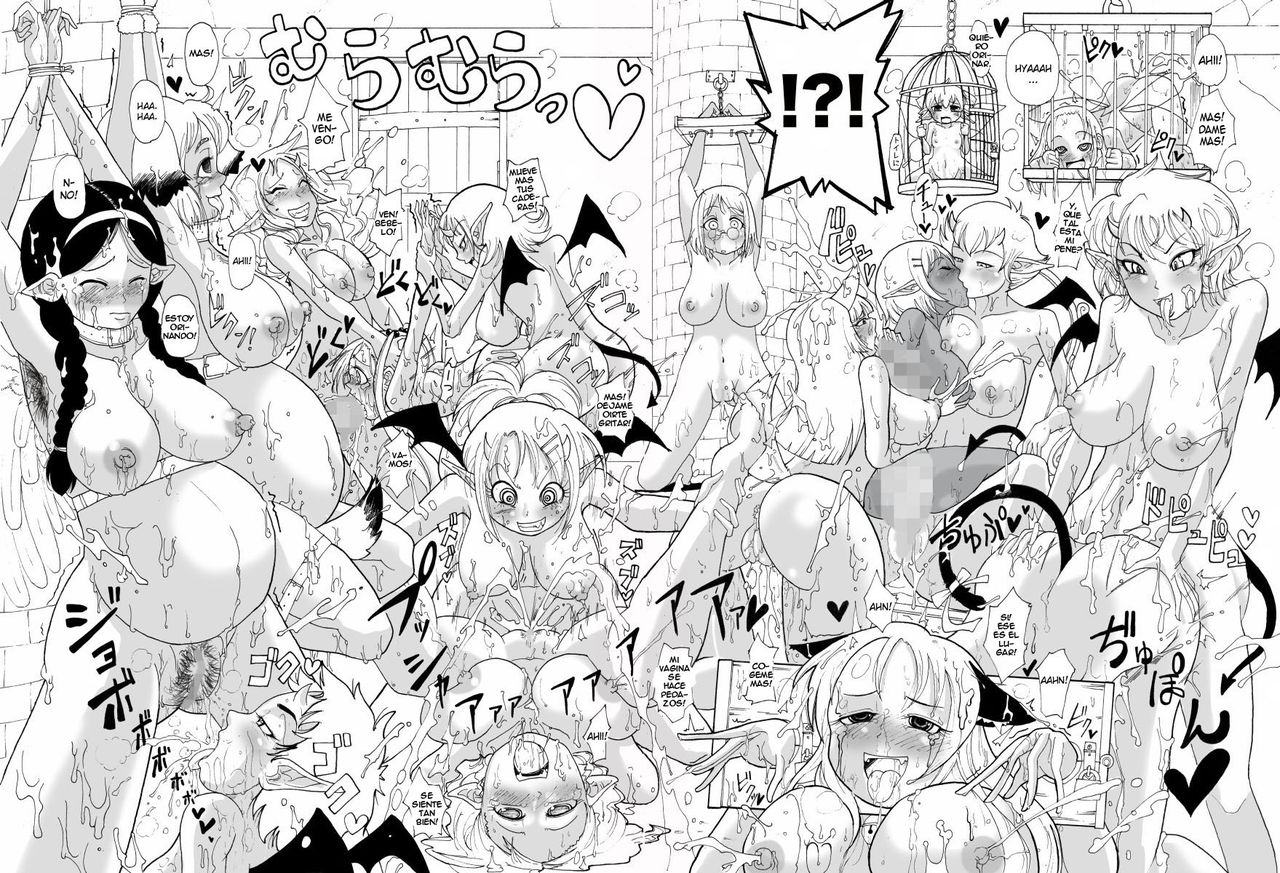 Kankin Tairankou!! Succubus no Kan | Orgy in captivity!! House of Succubus page 6 full