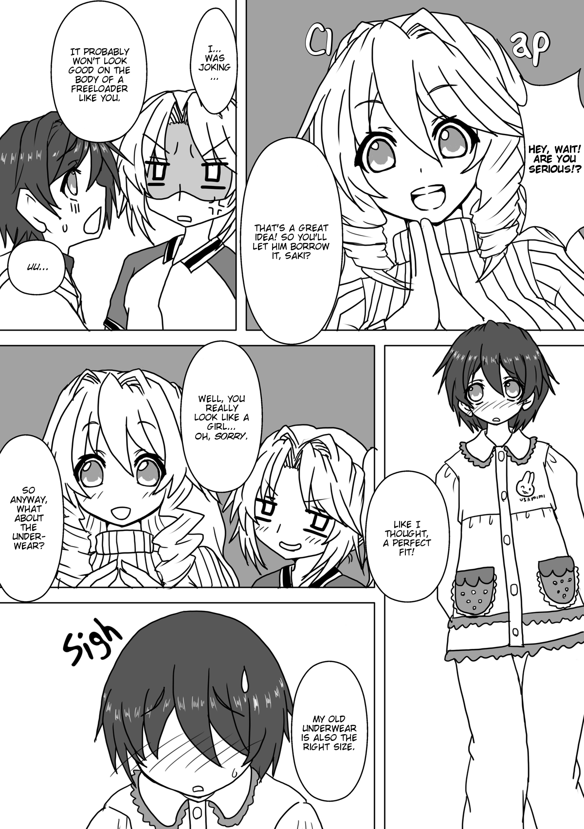 Mei to Omutsu to Imouto ni Sareta Boku | My Niece, Diaper, and I Became a Little Sister page 7 full